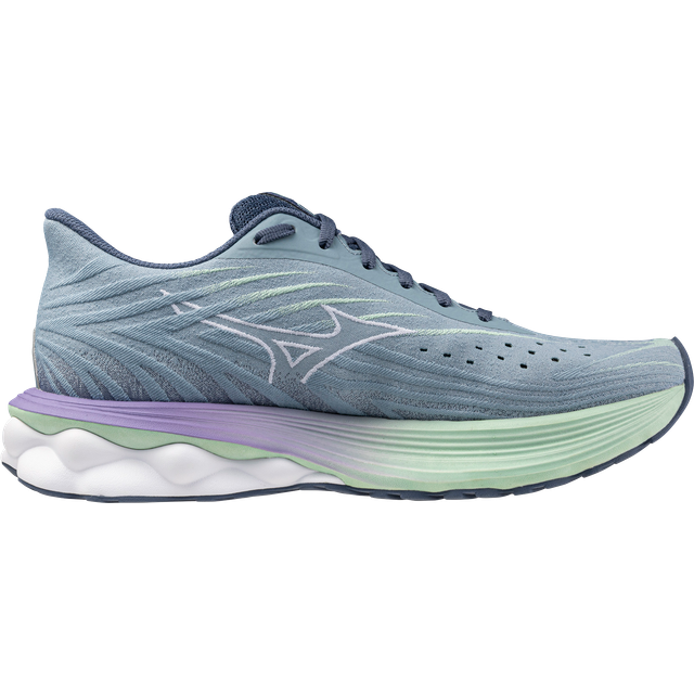 Mizuno Women's Wave Skyrise 6 Citadel/white/bay, 38