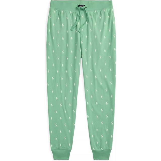 Polo Ralph Lauren Pony Cotton Jersey Sleep Joggers, Pistachio Aopp