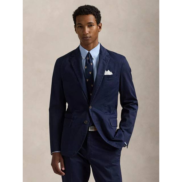 Polo Ralph Lauren Cotton Sportcoat Nautical Ink Jakke - Navy