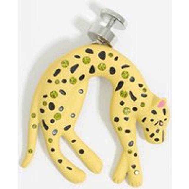 Yellow crystals panther charm - YELLOW - UN