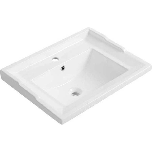 RAK 600mm Washington Drop In Washbasin White Please Select Size: 600mm