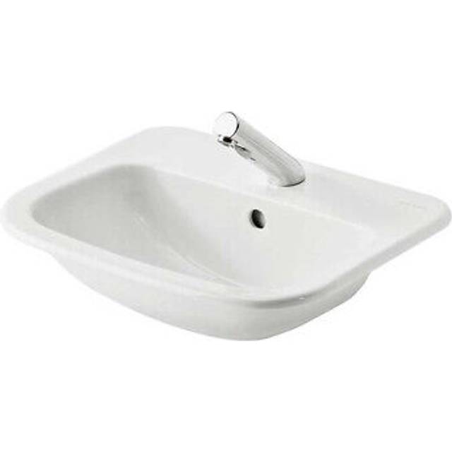 Planet 21 Countertop Basin 500mm Wide - 1 Tap hole - Armitage Shanks