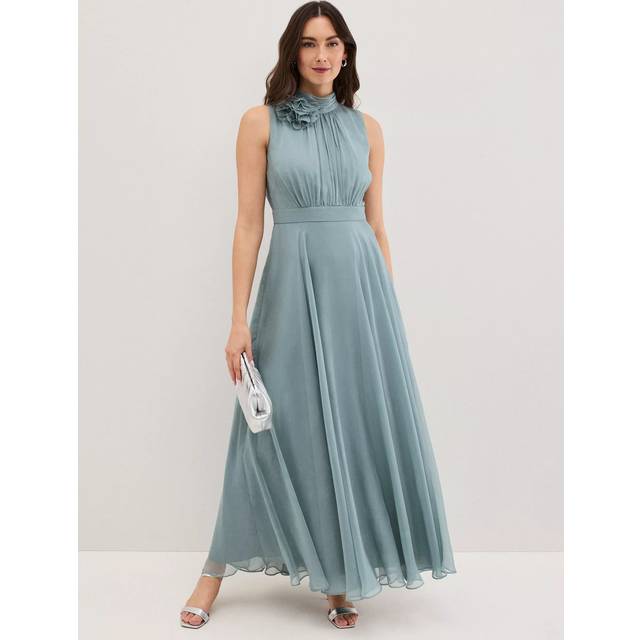 Phase Eight Lucinda Maxi Dress, Pale Blue