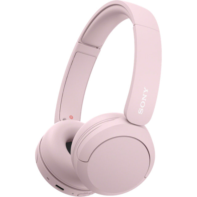 Sony WH-CH520 trådlösa on-ear hörlurar (rosa)