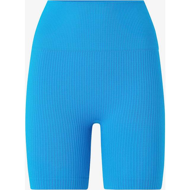 BJÖRN BORG Studio Seamless Ribbed Shorts |Blå |XS
