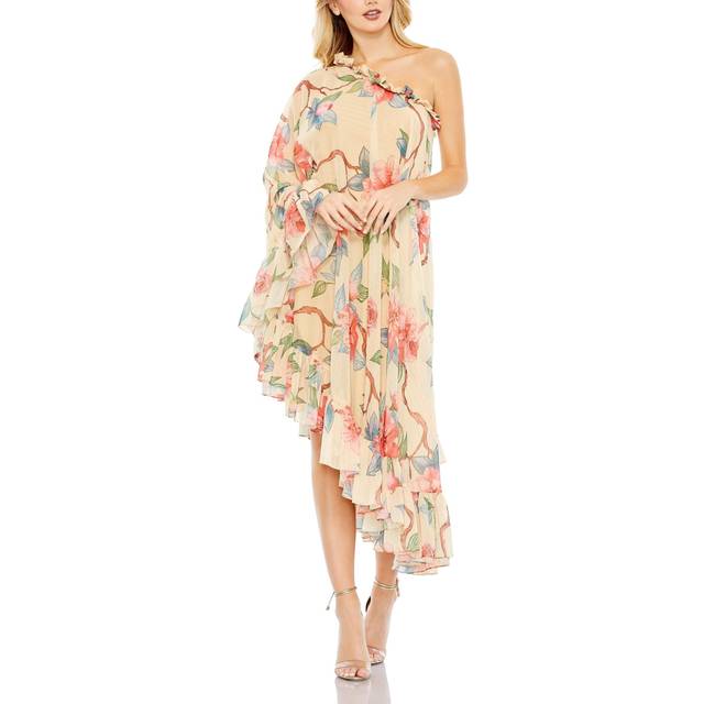 Mac Duggal Cape Trapeze Dress