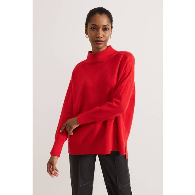 Phase Eight Alice Wool Rich Jumper, Red