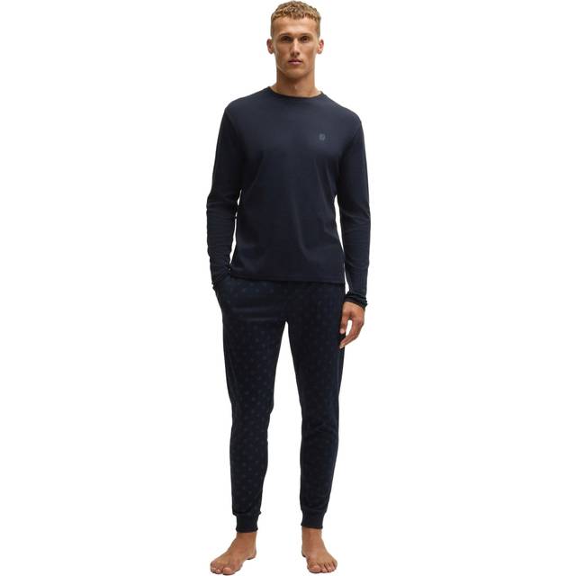 BOSS Relax Regular Fit Pyjama Gift Set-navy, Dark Blue, Size S, Men