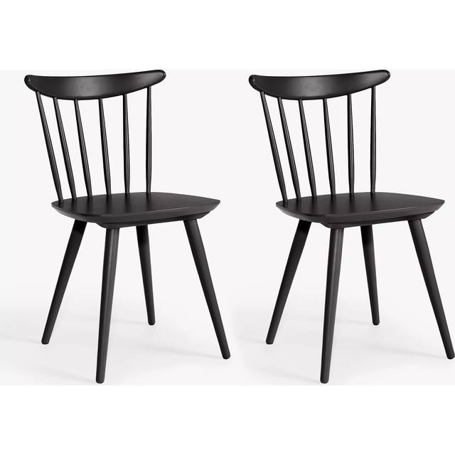 John Lewis Spindle Dining Chair, Set of 2, FSC-Certified (Beech Wood)