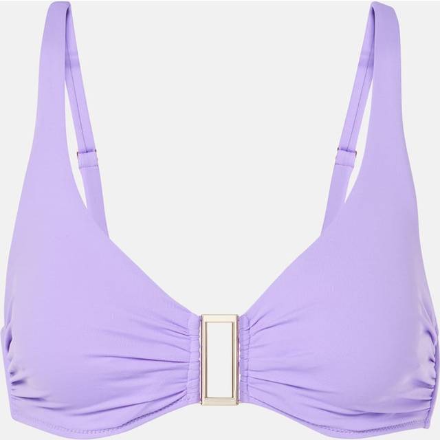 Melissa Odabash Bel Air ring-detail bikini top - purple (UK 6)