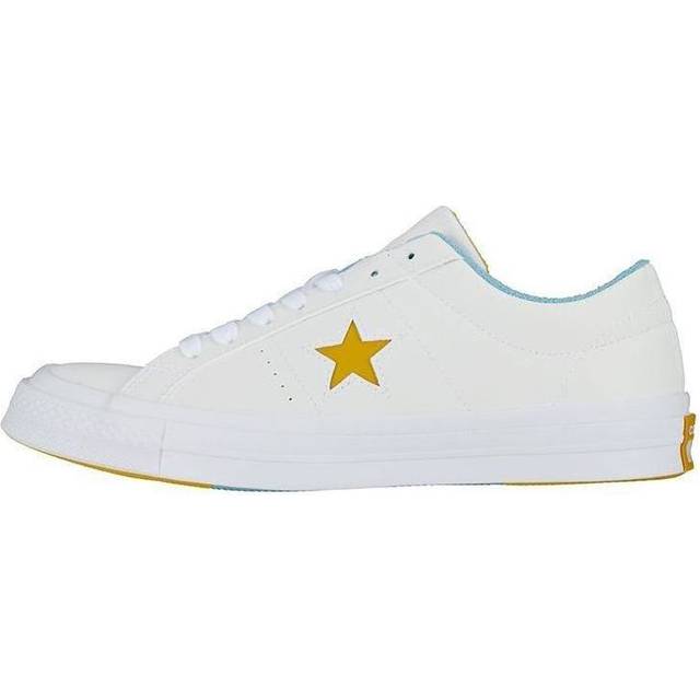 Converse One Star Ox 'White Mineral Yellow' - YELLOW - 9