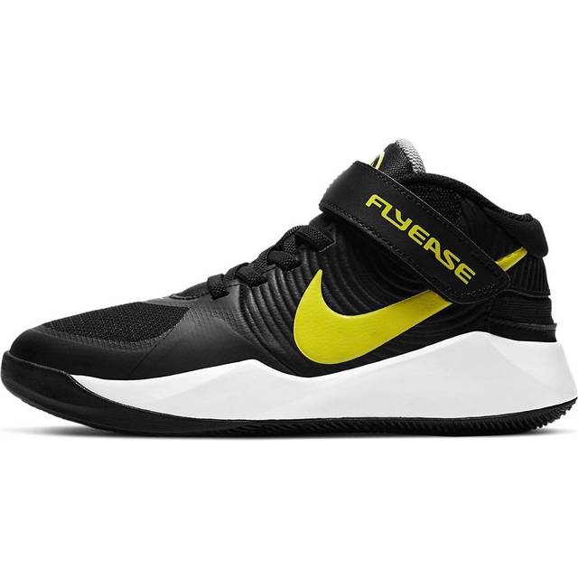 (GS) Nike Team Hustle D9 FlyEase 'Black High Voltage' BV2952-013 - 5.5Y