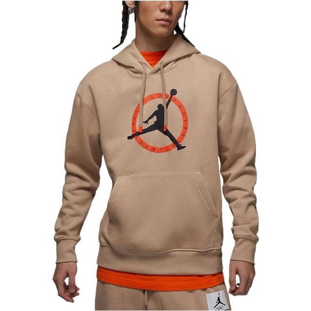 Jordan Flight MVP GFX Fleece Pullover Hoodie Men Hoodie Desert-Yellow FB7051-277 L