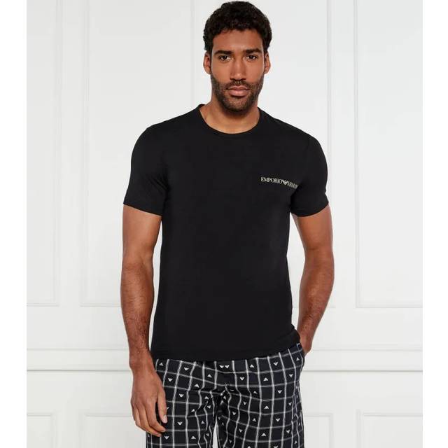 T-shirt EA7 Emporio Armani 2-Pack Crew Neck T-Shirt Black/ Black XL (XL)