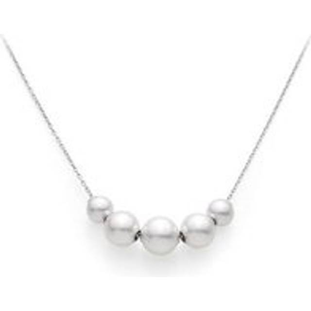 Mikimoto 18ct White Gold Akoya Pearl Pearls in Motion 45cm Necklace