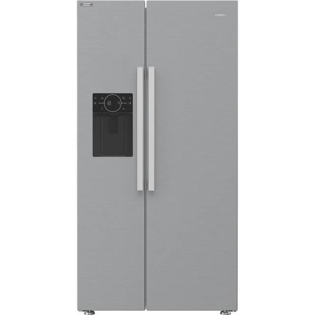 Hotpoint HPG26573WXP American Fridge Freezer in Silver with Ice Water