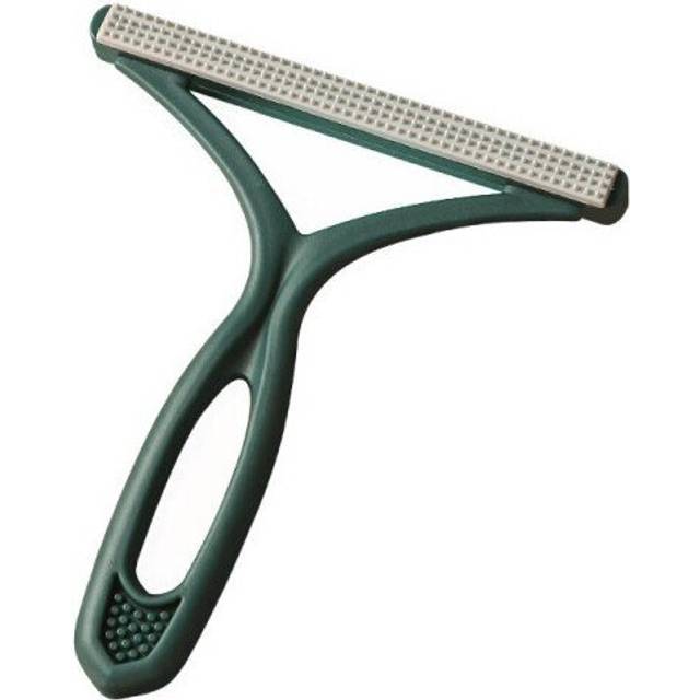 (Green) Silicone Double Sided Pet Hair Remover Lint Remover Clean Tool