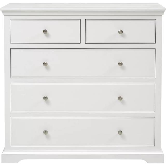 Cotswold Company Fairford 5 Drawer Chest, Soft White