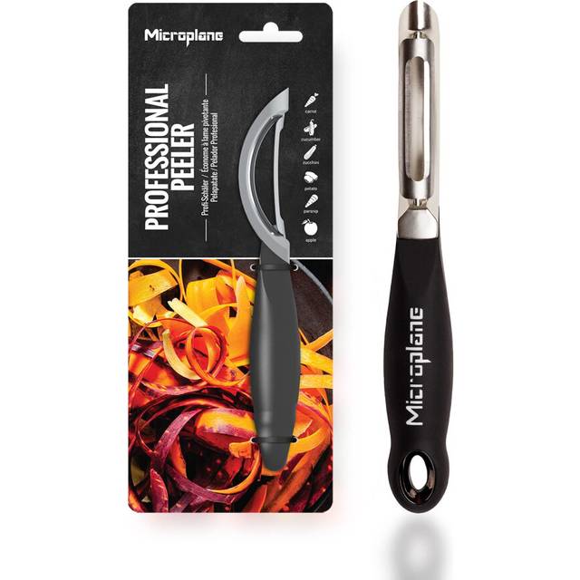 Microplane 48091 Professional Peeler Stainless steel / Black for right and left hand use