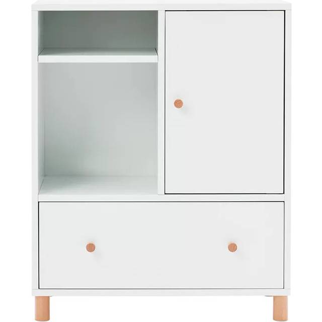Great Little Trading Co Bloomsbury Sideboard with Right-Hand Cupboard, White