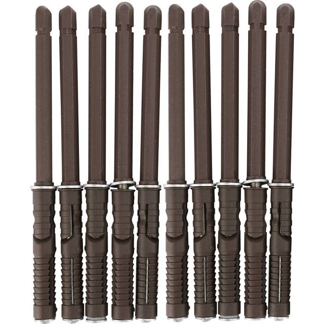 Floating Shelf Brackets -10 Pack Hardware Blind Supports Shelves