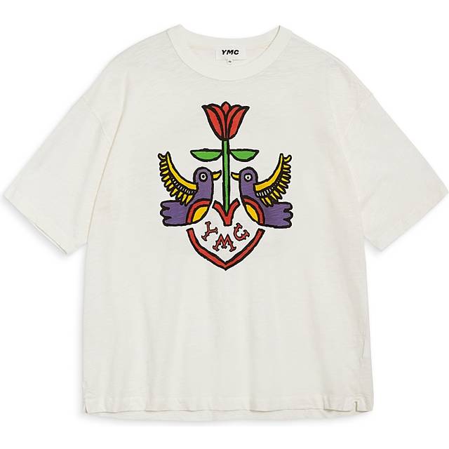 Ymc Oversized Fit Graphic Logo Tee