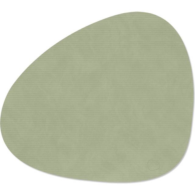 LIND DNA Corduroy bordstablett curve L Olive Green