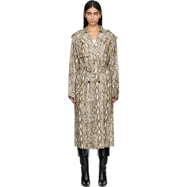 Isabel Marant 'Freanne' Trench Coat - Beige - 36 FR