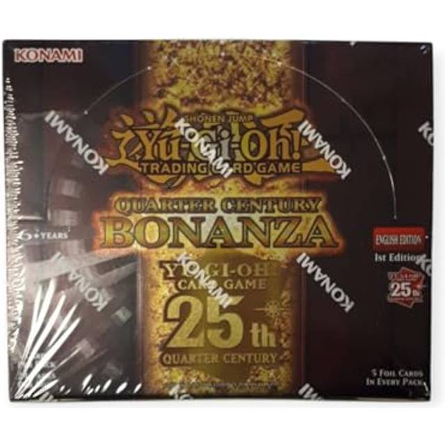 Yu-Gi-Oh! Quarter Century Bonanza Booster Box (1st edition)