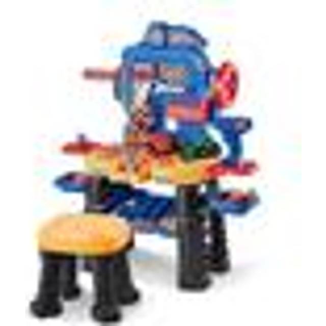 VEVOR Kids Workbench 181 st Verktygsbänk med realistiska verktyg och elektrisk borr