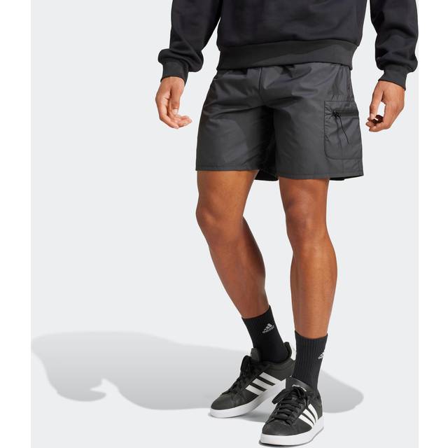adidas Sportswear Mens City Escape Shorts - Black, Black, Size Xl, Men - XL