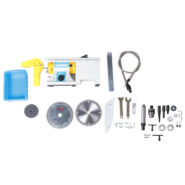 Jewelry Polishing Machine, 750W Rock Buffer US Plug