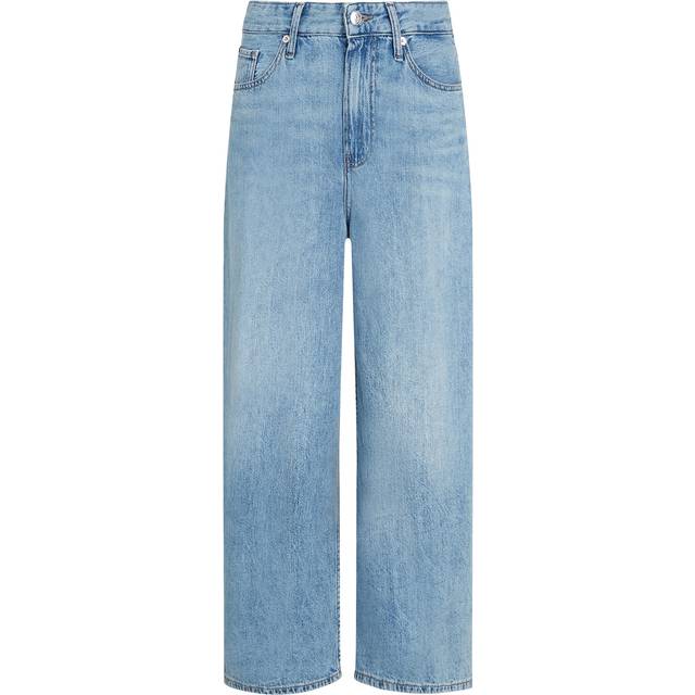 Tommy Hilfiger High Waist Cropped Wide Leg Jeans, Sia