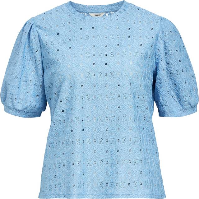 OBJECT Objlaila S/S Re Top Noos |Blå |XL