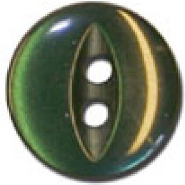 Trimits Fisheye Buttons  Dark Green - each