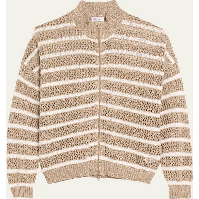 Cardigan BRUNELLO CUCINELLI Woman color Beige - S