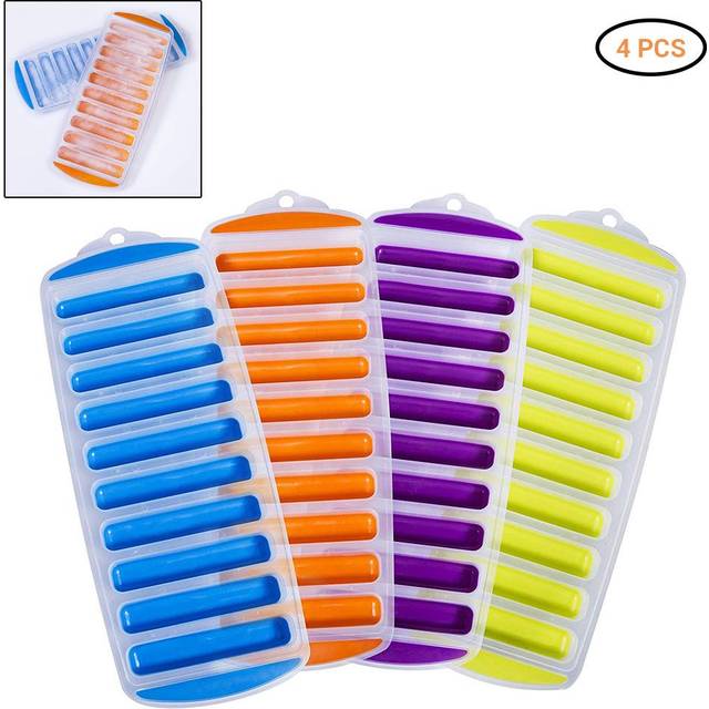Silicone Ice Stick Cube Trays Easy Push and Out Ice Stick Cube Molds Water Bottle Ice Stick Tray L