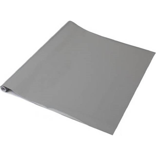 (45cm, 5m) GLOSSY LIGHT GREY sticky back plastic vinyl wrap film
