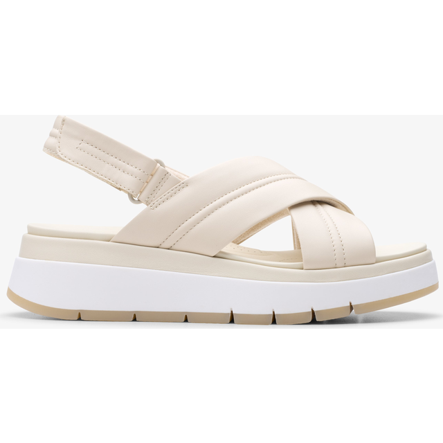 Clarks Uld Flade Sandaler Uld - Beige