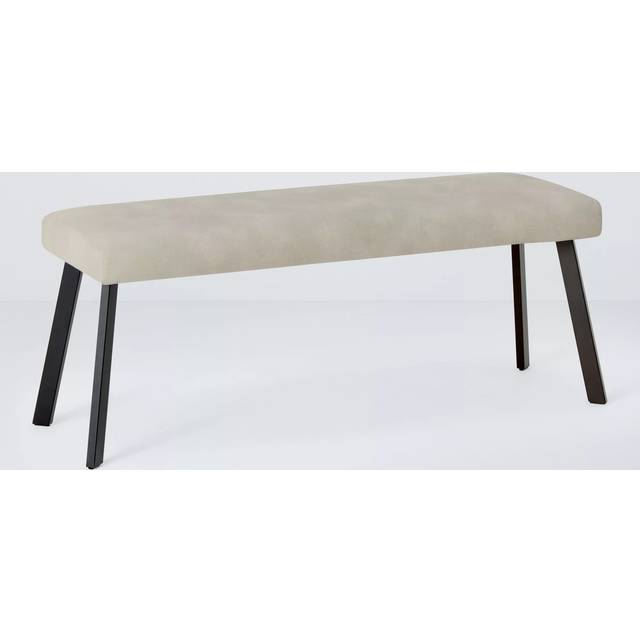 John Lewis Malden Upholstered Dining Bench, Misty