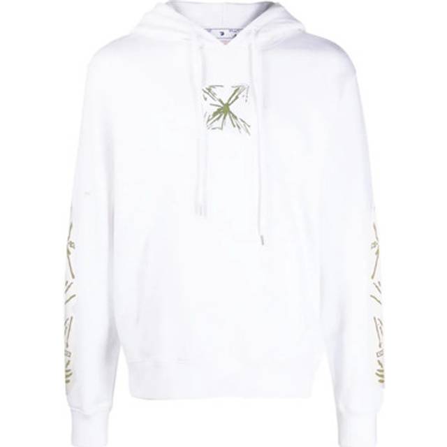 Splash Arrow Skate Fit White Hoodie - L