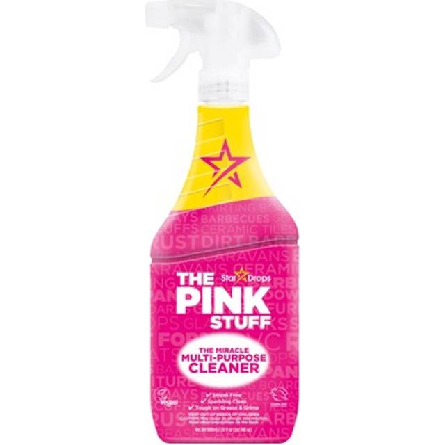 The Pink Stuff Miracle Multi-Purpose Cleaner Spray  30 fl oz - Now 20% More! Powerful All-Purpose Cleaning Solution for Kitchens  Bathrooms  Floo