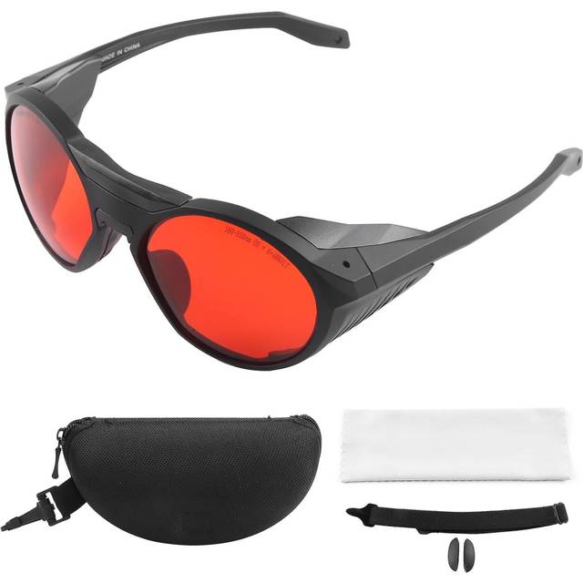 180532nm Protective Goggles Professional Antigreen Lasers Safety Eyeglasses Kit For Beauty
