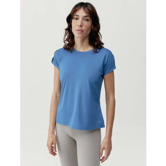 Born Living Yoga Aina T-Shirt, Future Blue