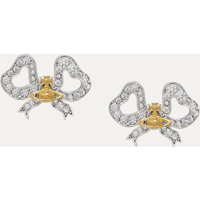 Vivienne Westwood Rigoberta Earrings Platinum-gold-white-crystal Platinum-gold-white-crystal Women - PLATINUM-GOLD-WHITE-Crystal - ---