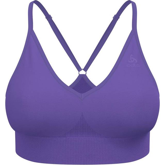 Odlo - Women's Seamless Low Padded Sport Bra - Sports bra size XS, purple
