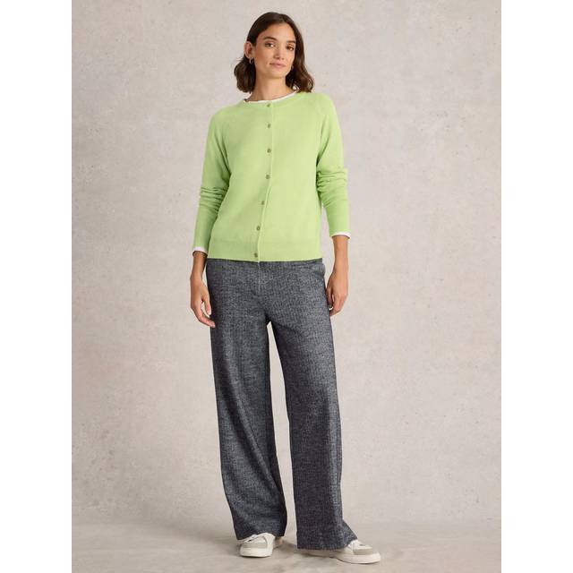White Stuff Womens Bright Yellow Lulu Cardigan - 12