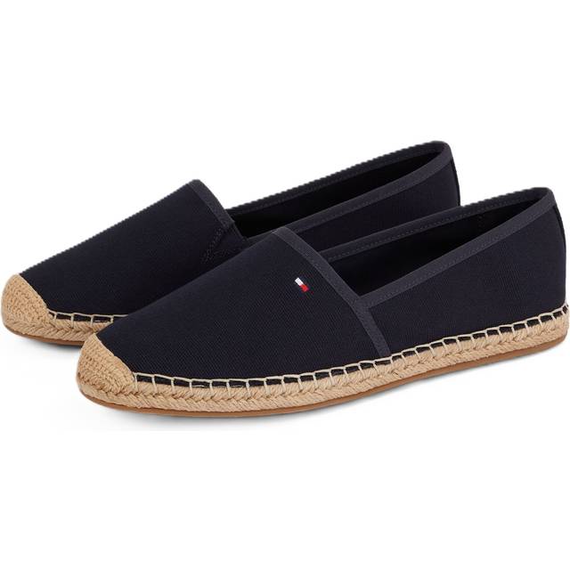 Tommy Hilfiger - Espadrillos Flag Canvas Espadrille - Blå