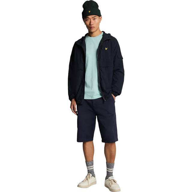 Lyle & Scott, Shorts, Herr, W38, Bomull, Golf Stretch Chino Shorts - blue (W38)