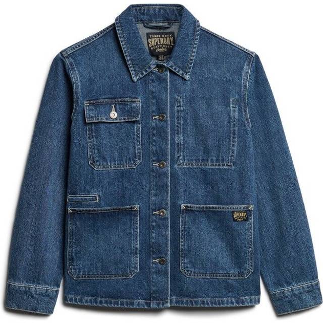 SUPERDRY Denim Chore Jacket |Blå |36